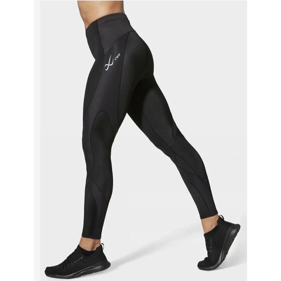 CW-X Stabilyx Joint Support Compression Tight Leggings Black Stretch Sz XL - Picture 1 of 10